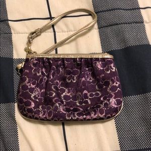 Coach wristlet